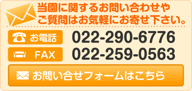 登園に関するお問い合わせやご質問はお気軽にお寄せ下さい。