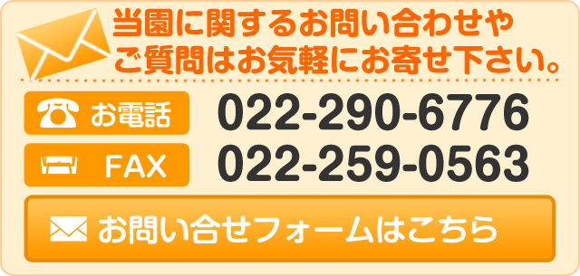 登園に関するお問い合わせやご質問はお気軽にお寄せ下さい。